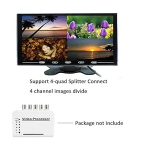 Camecho Monitor LCD de 9 pulgadas HD pantalla a color 2_3