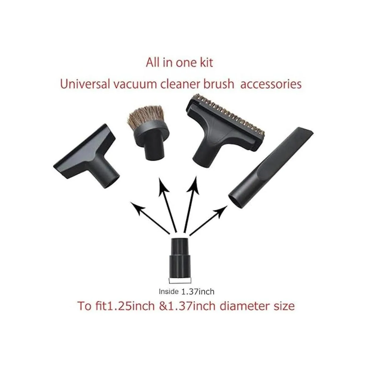 EZ Spares 5 piezas de repuesto universal de 1.260 in y_2