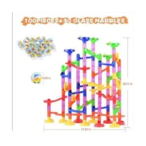 Juguete Marble Run Regalos2U 130Pcs Marbulous Marble Run_2