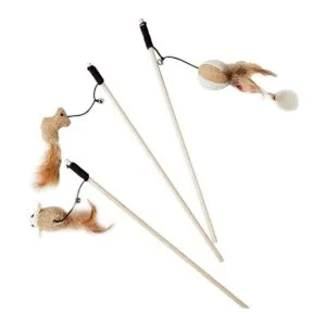 LukPaw Juego de juguetes para gatos y gatitos de sisal_2