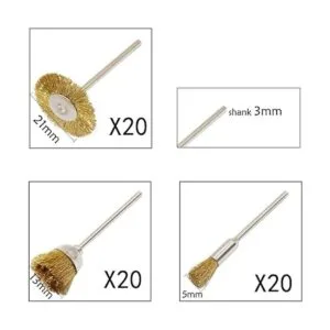 PHYHOO Juego de cepillos de alambre de latón para taza_4