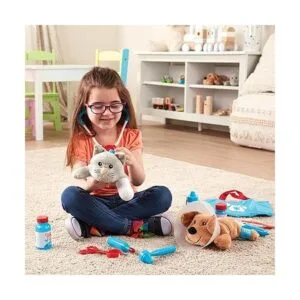 Melissa Doug Examine Treat Pet Vet Play Set Juego de_6
