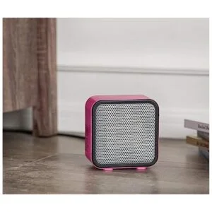 Mini calentador personal de cerámica 500 W color rosa_5