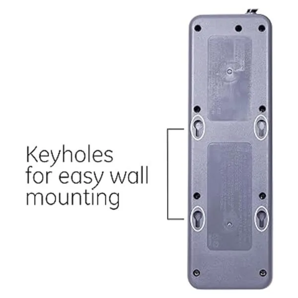 GE Pro 37054 Protector de sobretensión de 7 tomas 2_3