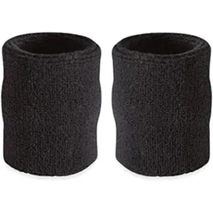 Suddora 4 Inch Arm Sweatbands Thick Cotton Armbands for_1