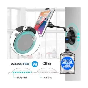 AboveTEK Soporte para tableta para teléfono con ventosa_5