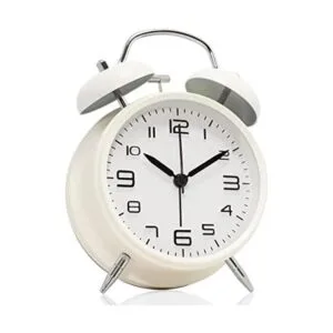 Betus Reloj despertador de campana doble de 4 pulgadas_1