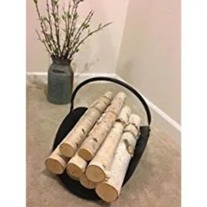 Rocky Mountain Goods Soporte para cesta de leña para_3