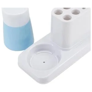 Eslite Juego de estante de almacenamiento de plástico para_4