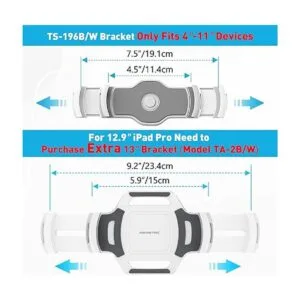 AboveTEK Soporte de aluminio para tablet de brazo largo_2