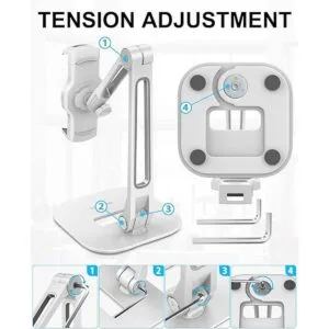 AboveTEK Soporte de aluminio para tablet de brazo largo_3