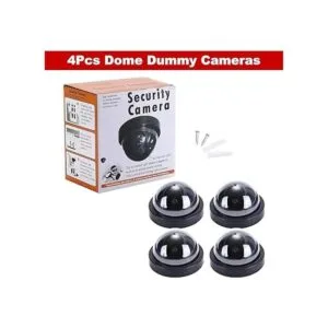 Falso cámara simulada de seguridad CCTV domo cámaras con_5