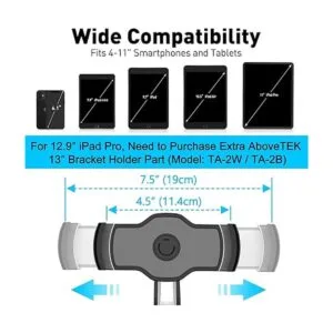 AboveTEK Soporte para tableta para teléfono con ventosa_2