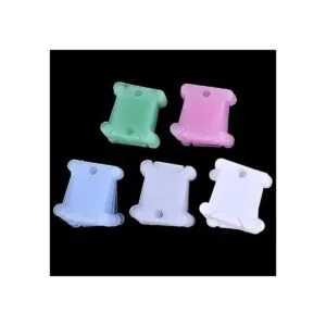 BronaGrand 100 bobinas de hilo de plástico para bordar_2
