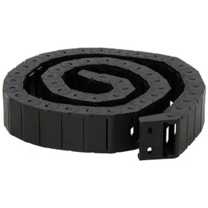 Cadena de arrastre semicerrada de plástico CNC de 0.591 in_1