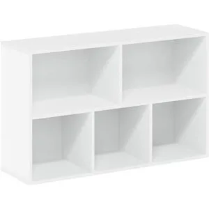 Furinno Luder Estantería para libros 5 cubos color blanco_3