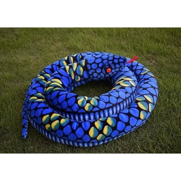 Acool Peluche de serpiente de boa gigante de peluche de_4