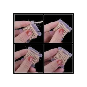 BronaGrand 100 bobinas de hilo de plástico para bordar_3