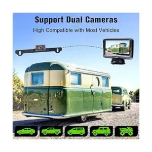 Monitor de cámara de reserva HD 1080P de visión nocturna_3