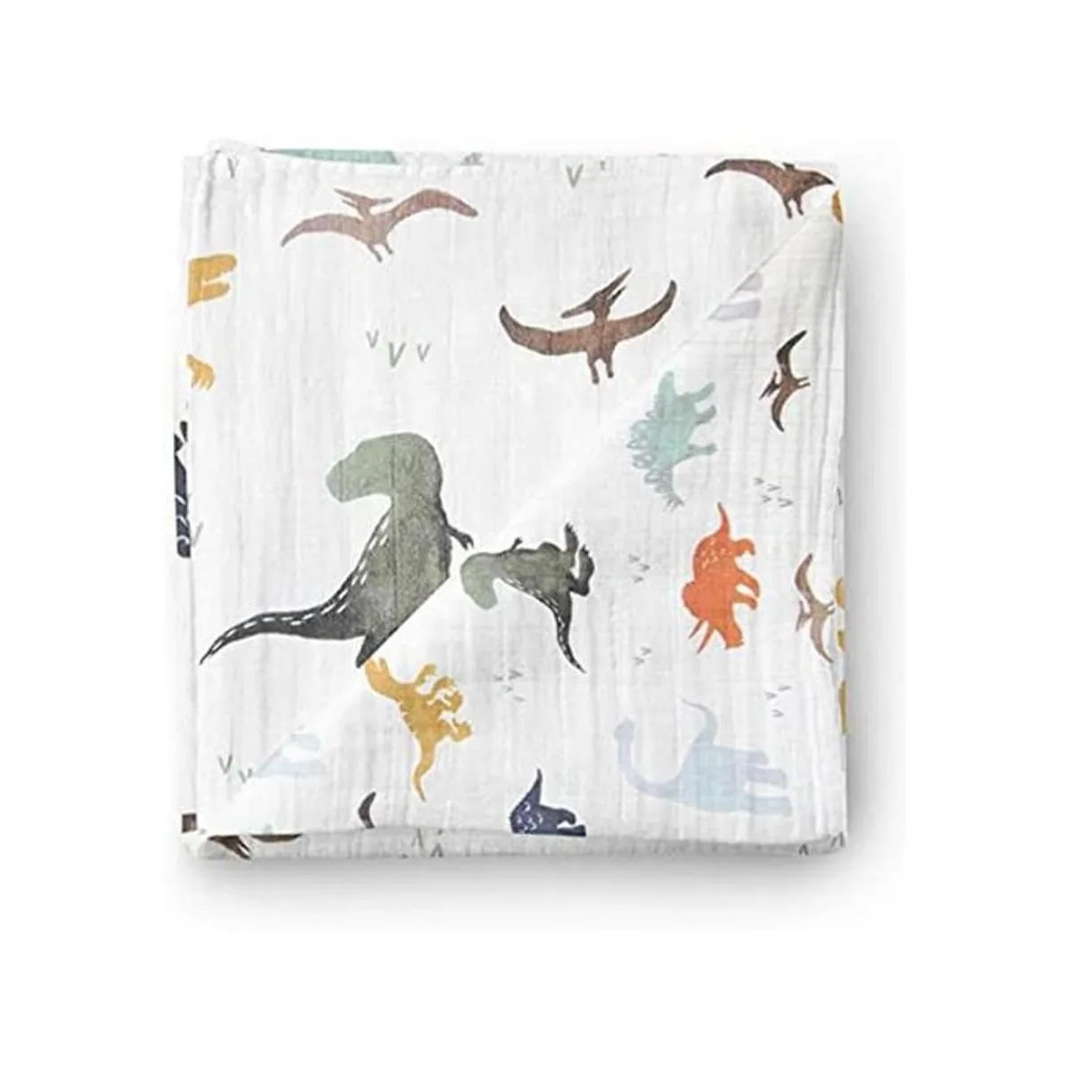 Aenne Baby Manta de muselina para bebé con estampado de_1