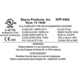 Nightstick xpp5462gx XSeries Intrínsecamente seguro Perfil_6