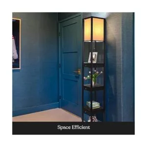 Brightech Maxwell Lámpara de pie con cajón Led para_5