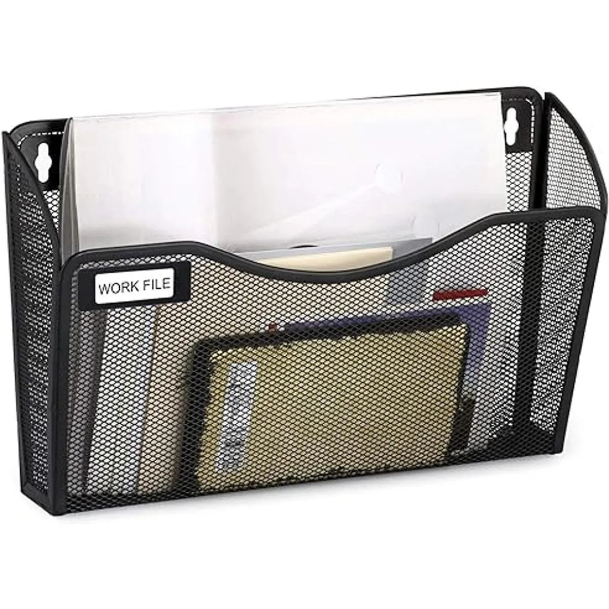 Samstar Paquete de 6 soportes de malla para archivos de_6