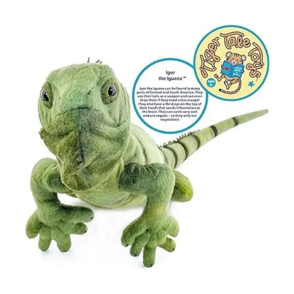 Igor The Iguana Lagarto de peluche de 26 pulgadas de_3