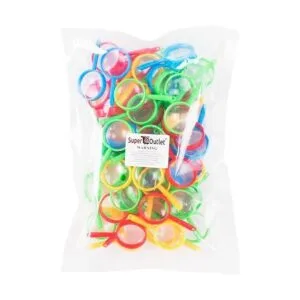 Mini lupas de 2 pulgadas con bolsillo de plástico para_6