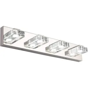 SOLFART 3 luces LED regulables para baño espejo de baño_1