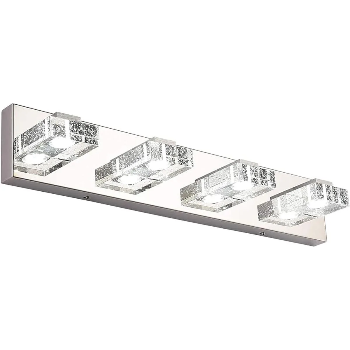 SOLFART 3 luces LED regulables para baño espejo de baño_1