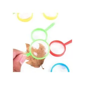 Mini lupas de 2 pulgadas con bolsillo de plástico para_4