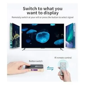 Divisor HDMI. Conmutador HDMI Vention 5x1 puertos HDMI 5_2