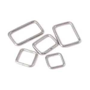 Swpeet 100 anillos rectangulares de metal surtidos_3