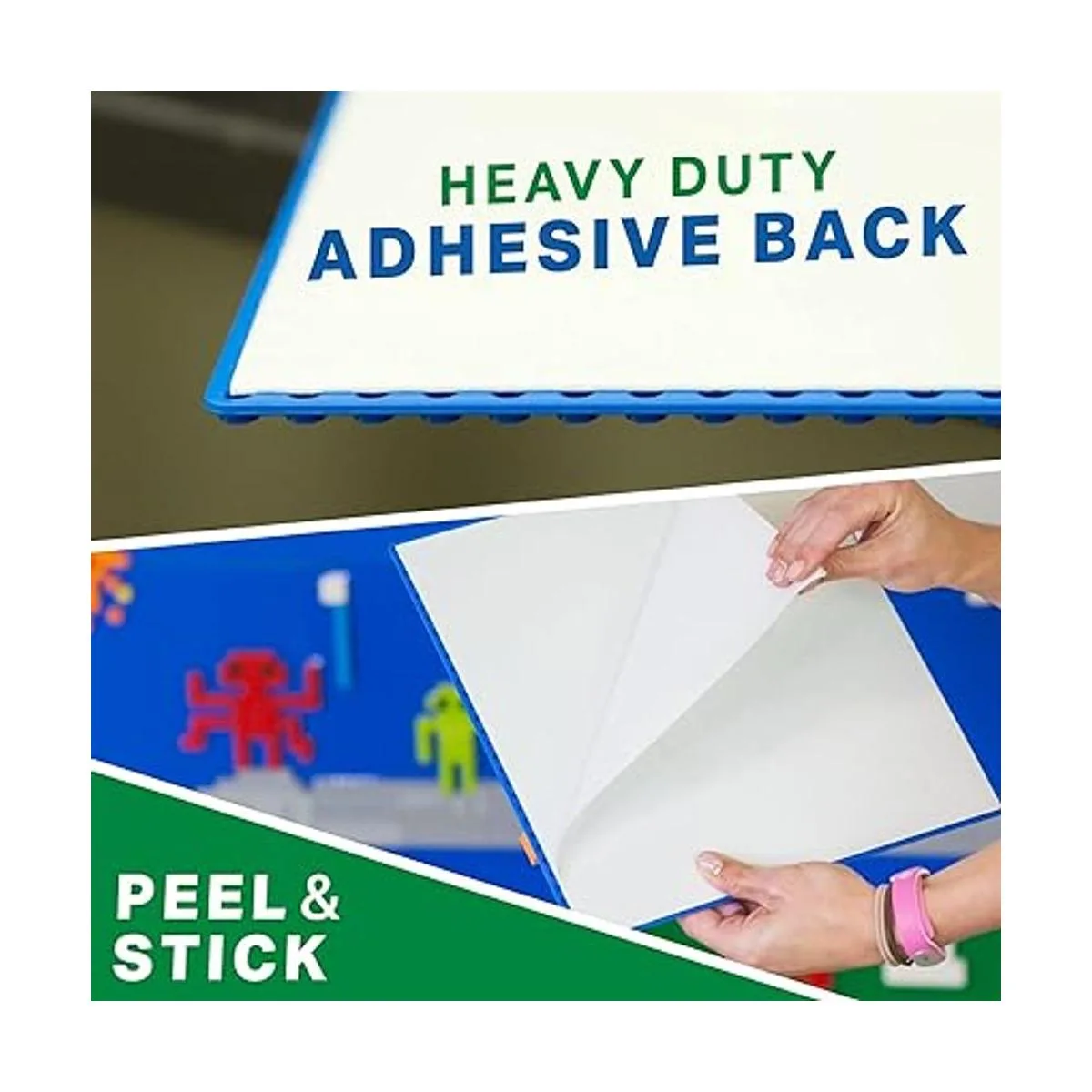 Placa base despegable y adhesiva 10 pulgadas x 10_3