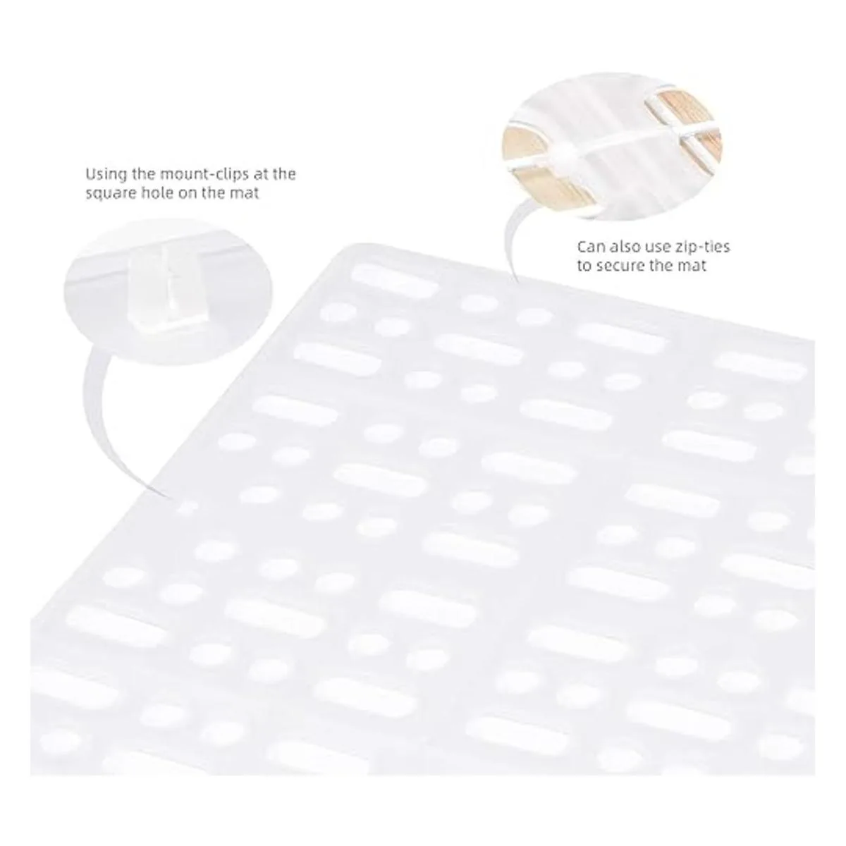 Niteangel 2 alfombrillas de conejo para jaula viene con_6