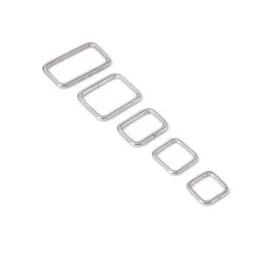 Swpeet 100 anillos rectangulares de metal surtidos_4