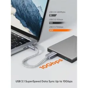 CableCreation Cable de disco duro USB C de 3.3 pies cable_4
