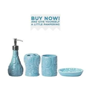 Comfify Designer Juego de accesorios de baño de 4 piezas_4