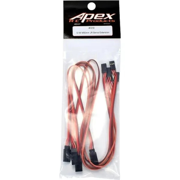 Apex RC productos Jr estilo 18450 mm. Servo Extensión_3