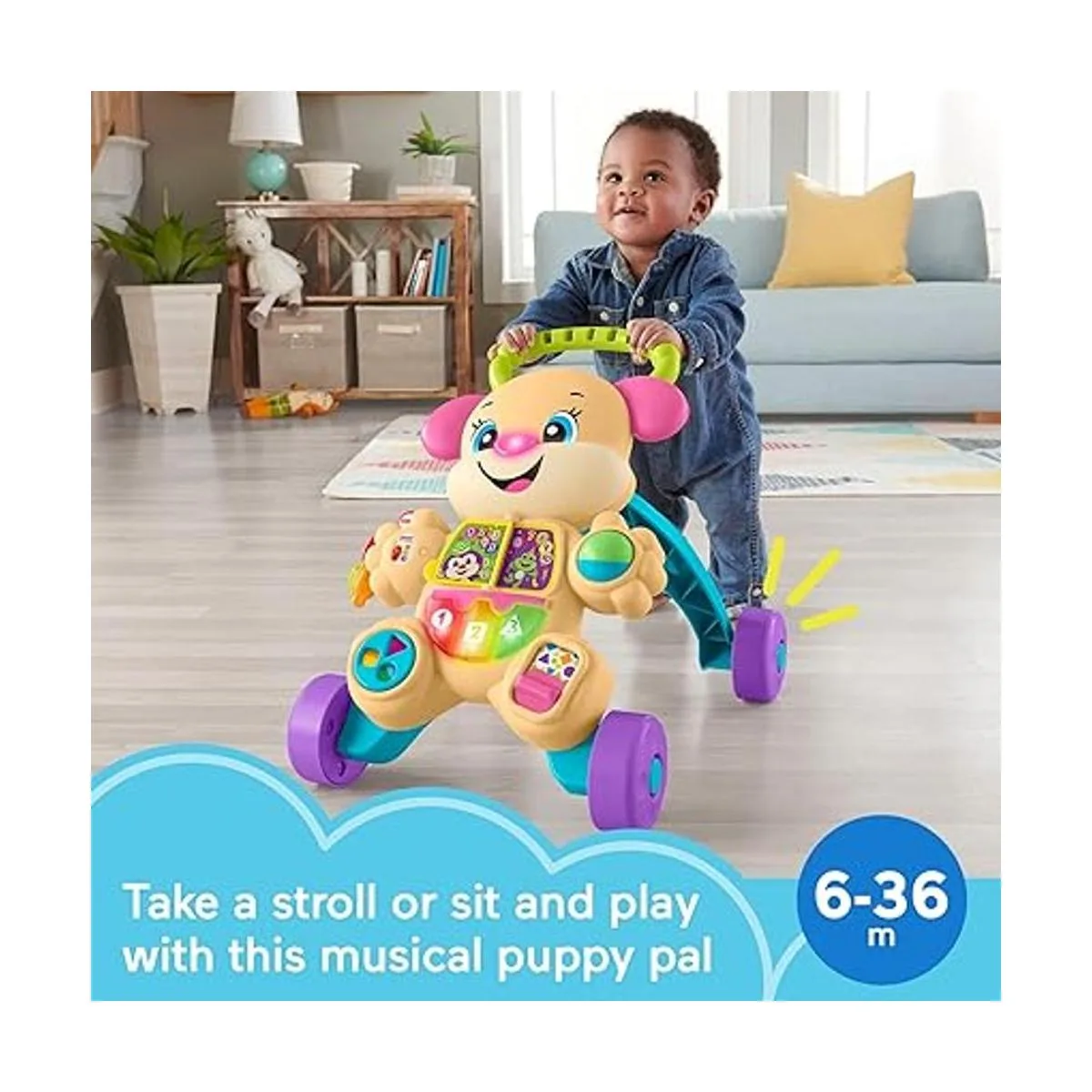 FisherPrice Juguete de aprendizaje musical para caminar y_2
