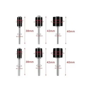 AUSTOR Juego de tambor de lijado de 132 piezas con caja_4