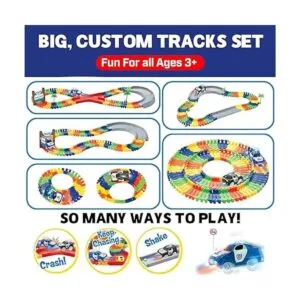 142 piezas de Policía Patrulla Chase Create a Road Super_4