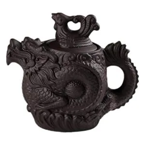 Auténtica tetera Yixing Dragon and Phoenix Tea Pot de gran_1