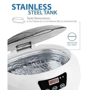 Fosmon Limpiador ultrasónico profesional pulidor de joyas_3