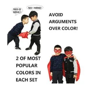 Capas y máscaras de superhéroe 24 juegos para niños con_7