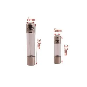 Juego de 250 fusibles de tubo de vidrio de soplado rápido_2