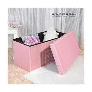B FSOBEIIALEO Otomana plegable de almacenamiento_2