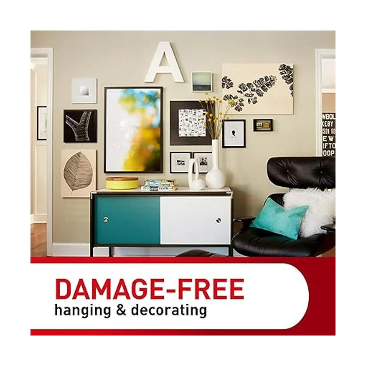 Command Colgador universal de imágenes con tiras_4