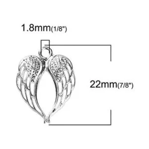 JGFinds Dijes de alas de ángel paquete de 30 unidades_2